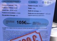 VESPA ELECTRICA - GARANTIE 2 ANS 